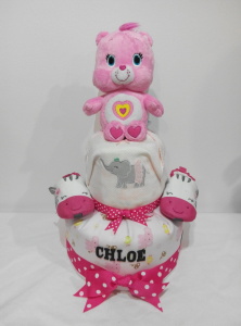 2Tier-DiaperCakesSingapore-BabyGifts-Girl-WonderBear-Chloe-1