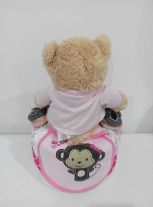 1Tier-DiaperCakesSingapore-BabyGifts-TeddyBear-Girl-Phoebe-2